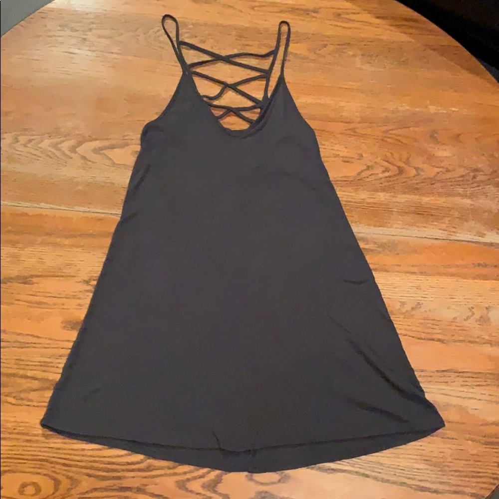 Greenish/gray Casual Mini Dress